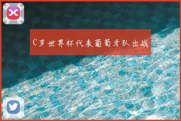 C罗世界杯代表葡萄牙队出战